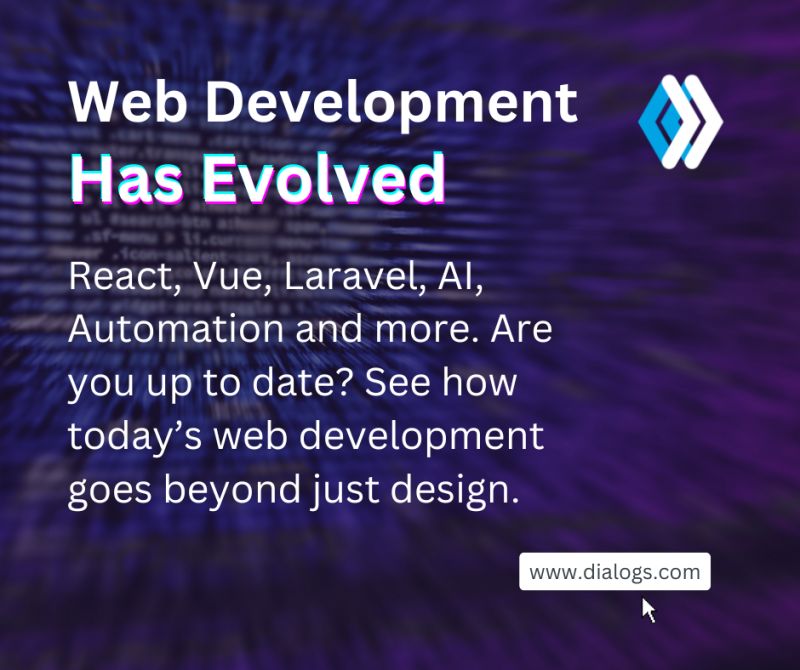 Web Development has Evolved