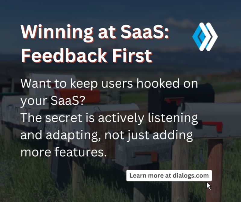 Winning at SaaS: Feedback First